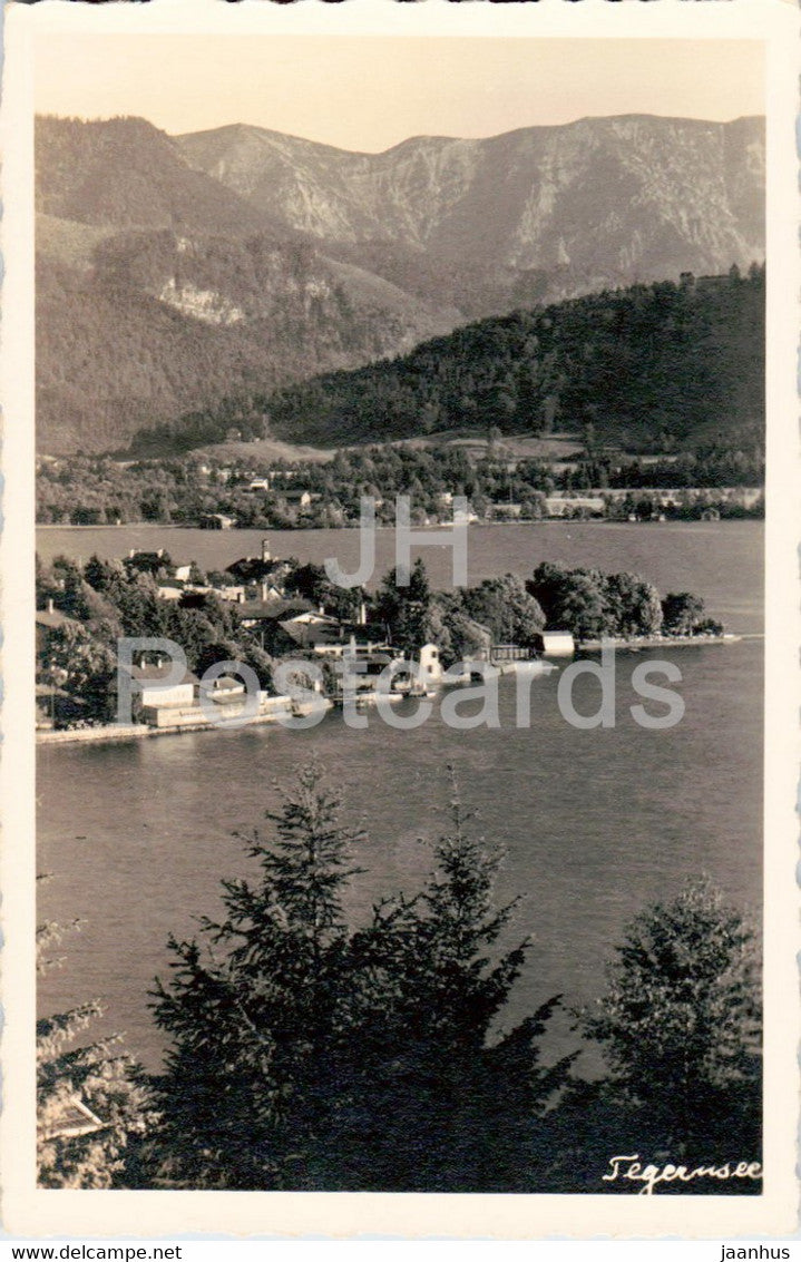 Tegernsee - 10026 - old postcard - Germany - unused - JH Postcards