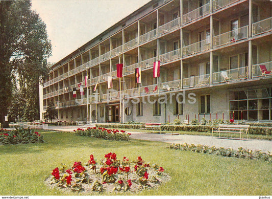 Balatonlelle - Balaton - Giuseppe di Vittorio recreation home of the Trade Union - Hungary - used - JH Postcards