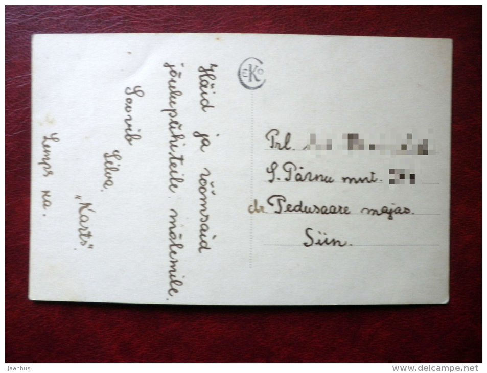 nature - mountains - landscape - sunset - CEKO 1787 - old postcard - circulated in Estonia - France - used - JH Postcards